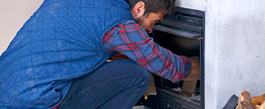 Gas Fireplace Inspection in North Amityville, New York