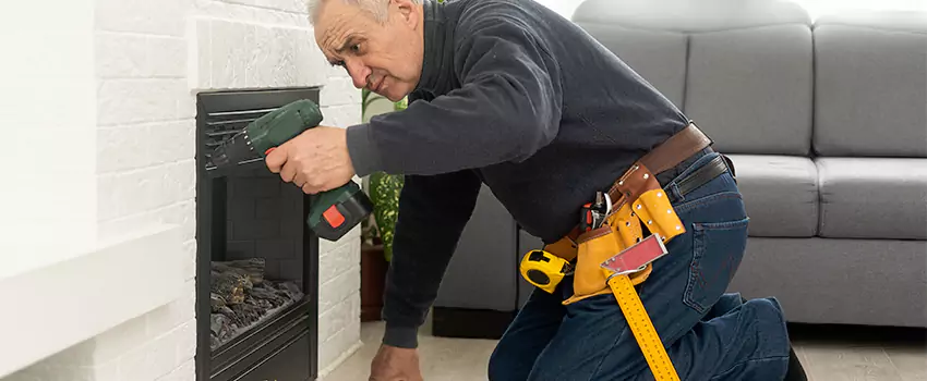 New Indoor Fireplace Installation in North Amityville, New York