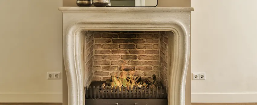 Vintage-style Fireplace Redesign in North Amityville, New York