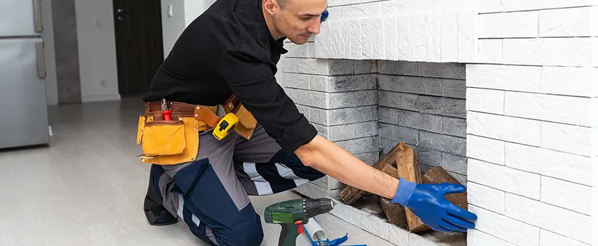 Fireplace Damaged Damper Frame Repair Services in North Amityville, New York
