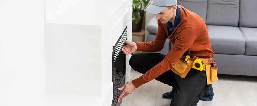 Cost of Fireplace Door Installation Service in North Amityville, New York